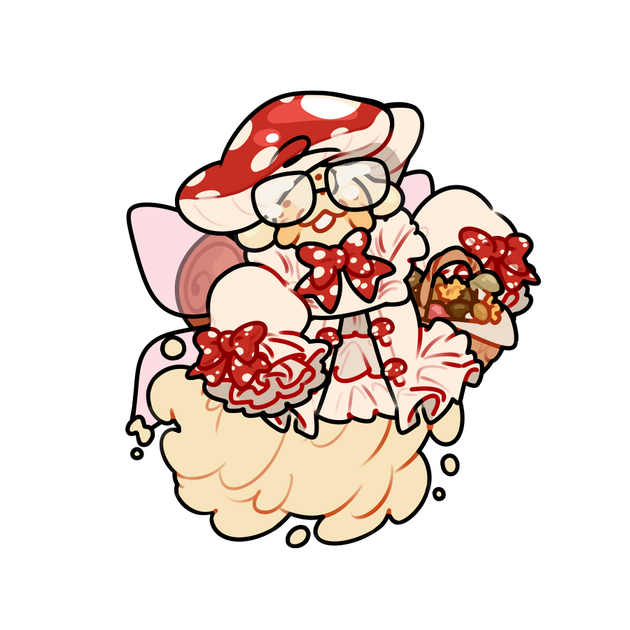 MUSHROOM FAIRY SNAIL